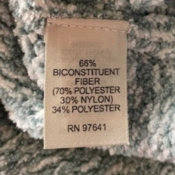 J. Jill Green and White Turtleneck Sweater - Never Worn - Picture 4 of 6